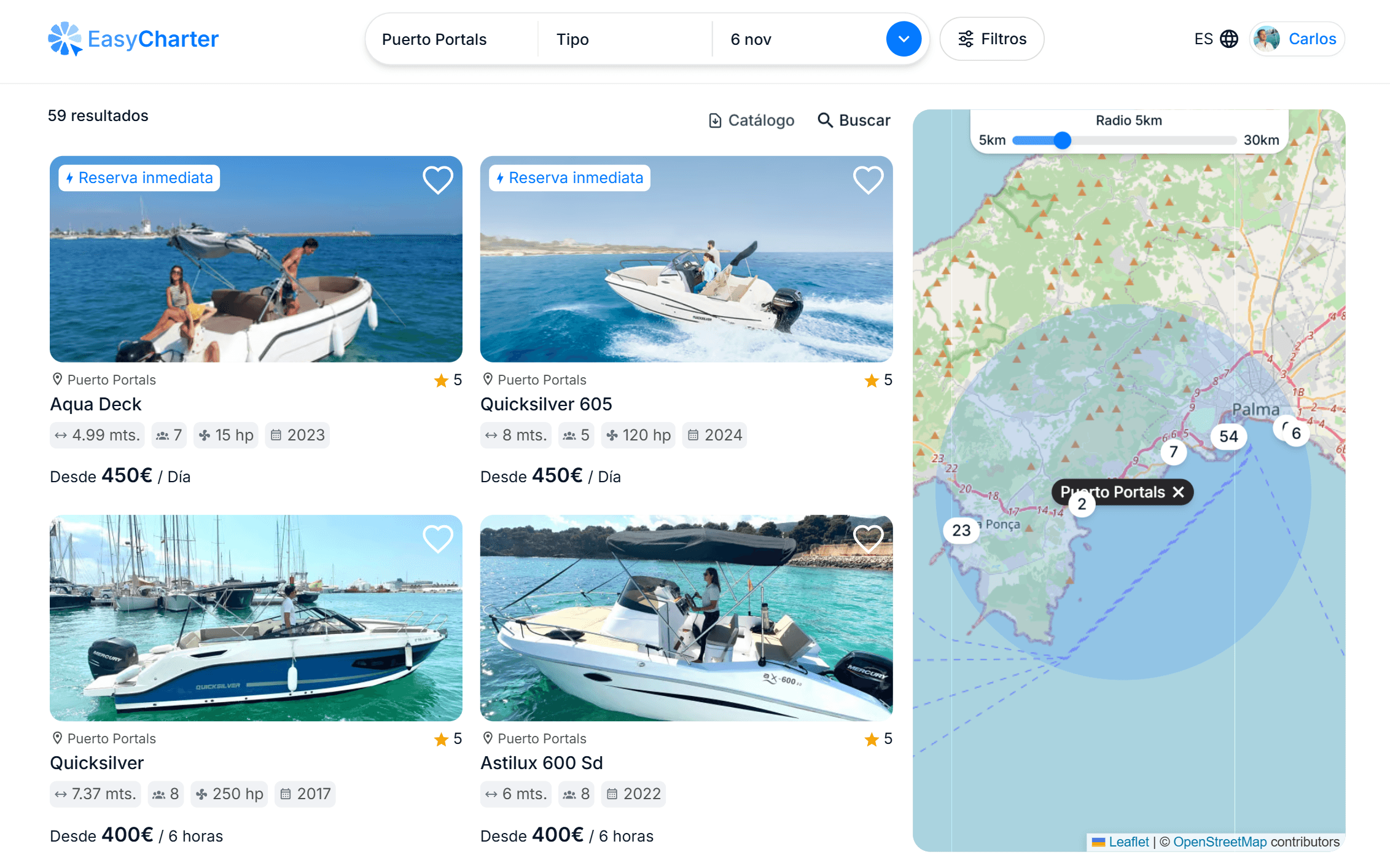 Boat Rentals